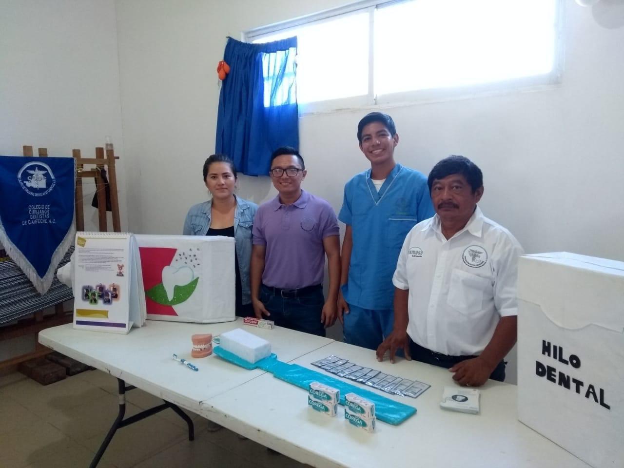 Pláticas de higiene bucal, centro comunitario DIF Campeche